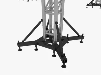 Light Truss 8 3D model