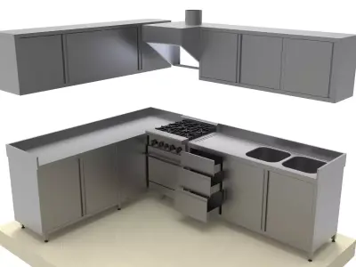 KITCHEN 94 3D model