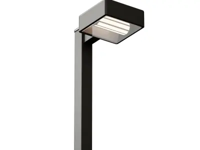 Street park lamp 3D model