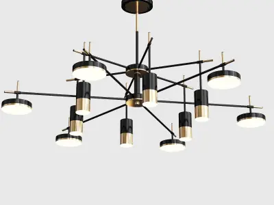 Bellto Chandeliers Set 3D model