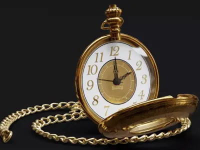 Pocket Watch 3D model