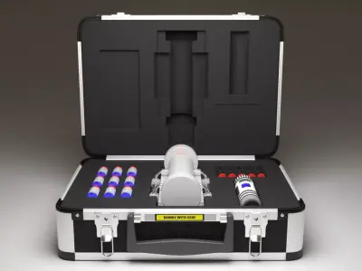 Biohazard Briefcase 3D model