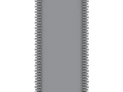 Clover Floor Mirror by COCO REPUBLIC 3D model