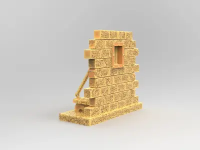 Prison Bed  3D print model