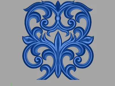 wooden design 29 3D model