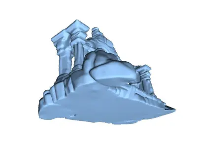 Ancient Ruins 9 3D print model