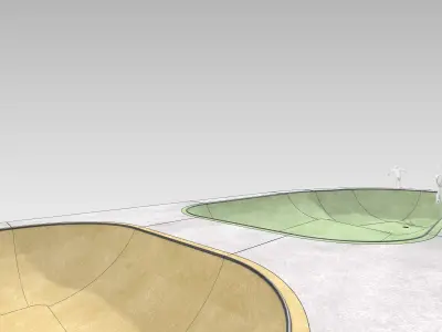 Bowl 06 - Skate Park 3D model