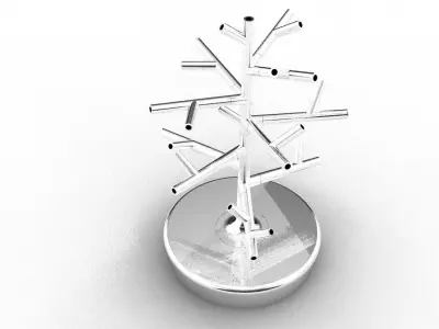 DIY tree lamp  3D print model