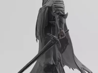 Witch King of Angmar-Lord of the rings-Chief Nazgul 3D print model