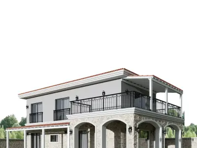 Villa - 1 3D model