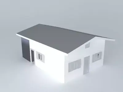 Decochalet 2015 YANS floor with roof Free 3D model