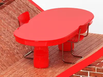 Alcove  Love 3D model