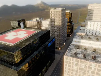 New York City Manhattan 3D model