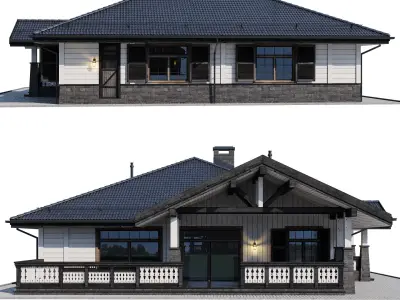 Modern house 19 3D model