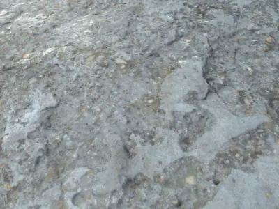 Scanned concrete 02 Low-poly 3D model