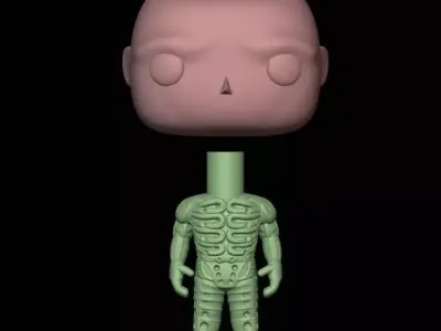 Alien Universe Engineer Funko Pop 3D print model