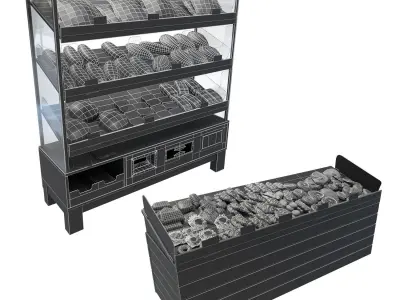 Bakkery market 3D model