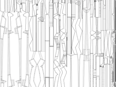 Sci Fi Bow Low-poly 3D model purchase