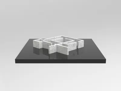 ARCHIPLAN 06 Low-poly 3D model