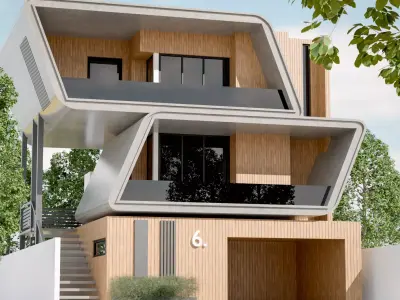 Modern Villa 13 3D model