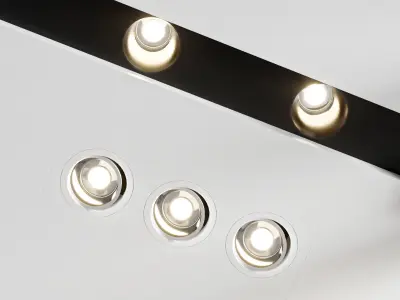 Astro Lighting Set 3D model