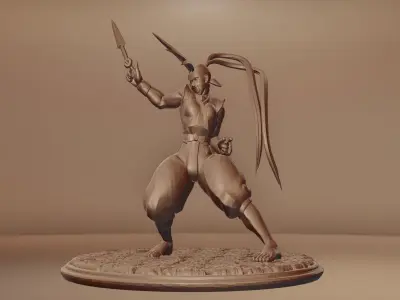 IBUKI - STREET FIGHTER Free 3D print model
