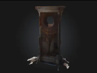 Mysterious Monolith  Enigma of the Ancient World 3D model