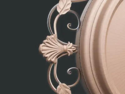 Edinburgh clock 3D model