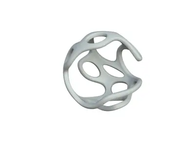 SciFi Cube Object No 42524 Low Poly Shape Texture