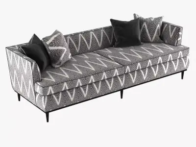Monroe sofa by kate spade 3D model