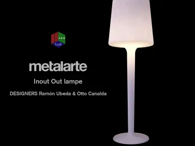Metalarte Inout out lamp Free 3D model