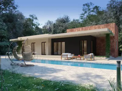 DENIA CASA PILOTO 150 M2 3D model