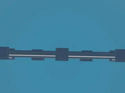 Concrete Balustrade 3D print model