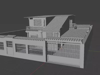 Chill 3D House Model 3D model