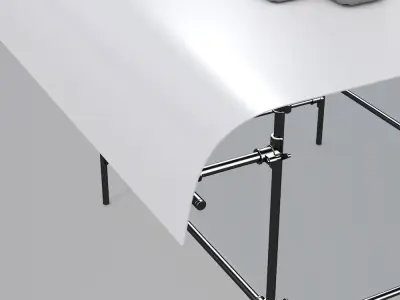 Photo shooting table 3D model