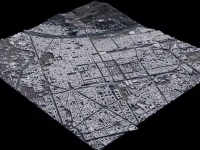 Turin - Italy 3D model