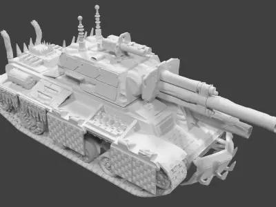 Ork Tank KV-1 3D print model 3D print model