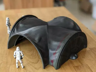 Star Wars Solo Camp Forward Mimban Tent 3D print model