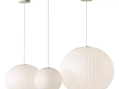 Ball Pendant light 3D model