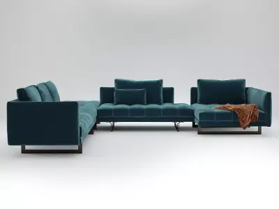 Valery Mix Sofa Composition 01 3D model