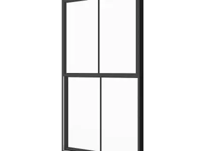 Metal Window 05 3D model