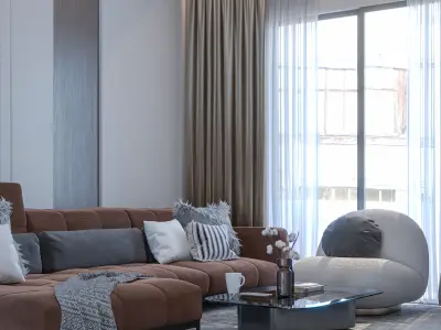 small apartment  3D model