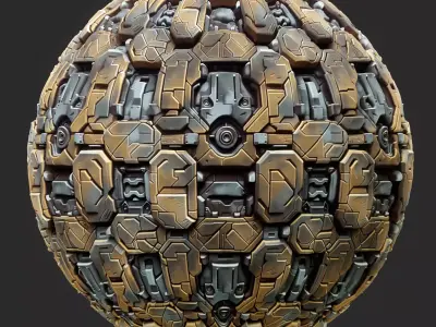  Sci-FI Seamless Texture  Texture purchase
