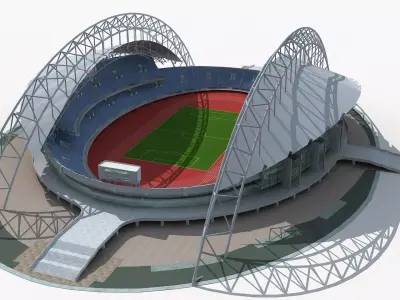 Gymnasium 4 3D model