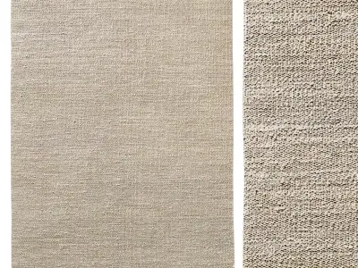 KAI JUTE RUG 3D model