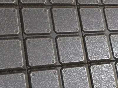 Worn Metal Plate PBR Seamless Texture purchase
