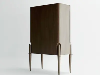 Melting light Vitrine by Turri  3D model