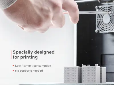 3D Print miniature building RB-US-NY-093 3D print model