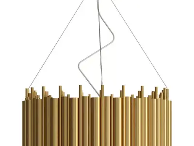 Granda Ring Chandelier 3D Model 3D model