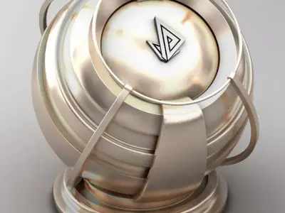 VRAY SHADER---METAL---Electrum 50 Texture